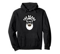 The Beard Cool Bearded Man Barber Style Icon Pullover Hoodie
