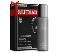 The Beard Struggle - Concentrated Cologne - Silver Collection - Viking Storm - 15 mL / 0.5 US. fl. oz. Warrior-Glass Roller Bottle
