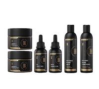 The Beard Struggle Greenlander Bundle Beard Kit - Includes Beard Butter, Beard Balm, Beard Night Oil, Beard Day Oil, Beard Wash & Beard Conditioner - Gold Collection - Valhalla's Gates