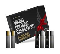 The Beard Struggle Men’s Cologne Discovery Set - 6 Premium Roll-On Fragrance Oils - Vegan, Travel Size Gift Set for Men