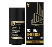 The Beard Struggle Natural Deodorant - Marauder’s Defense - 100% Natural Charcoal Infused Deodorant Men Aluminum Free - Gold Collection, Asgardian Secret - 2.65 oz.US.