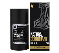 The Beard Struggle Natural Deodorant - Marauder’s Defense - 100% Natural Charcoal Infused Deodorant Men Aluminum Free - Silver Collection, Viking Storm -, 2.65 oz.US.