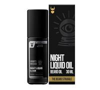 The Beard Struggle Night Liquid Elixir Beard Oil - Platinum Collection - Vanir's Wisdom - Beard Oil for Men - Natural Blend for Softens, Moisturizing, & Healthier Beard Growth (30 ml)