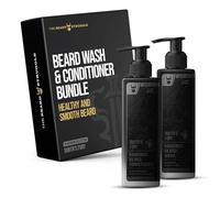 The Beard Struggle - Radiance Beard Wash & Conditioner Bundle - Pack of 2 (Surtr's Fury) - Nourish, Cleanse, Softens, & Strengthens Beard - Beard Wash and Conditioner for Men