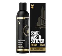 The Beard Struggle - Radiance Beard Wash - Gold Collection, Asgardian Secret - Cleanse, Nourish, & Softens Beard - Viking Beard Wash for Men (240 ml)