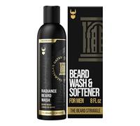 The Beard Struggle - Radiance Beard Wash - Gold Collection, Valhalla's Gates - Cleanse, Nourish, & Softens Beard - Viking Beard Wash for Men (240 ml)