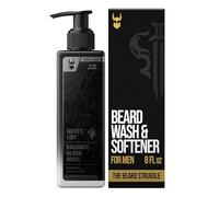 The Beard Struggle - Radiance Beard Wash - Platinum Collection, Surtr's Fury - Cleanse, Nourish, & Softens Beard - Viking Beard Wash for Men (240 ml)