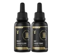 The Beard Struggle Tonic + Elixir Beard Oil Bundle - Gold Collection - Grooming Beard Oil - Softens, Moisturizers, and Strengthens Beard Growth - Pack of 2, Valhalla's Gates