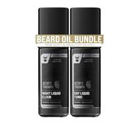 The Beard Struggle Tonic + Elixir Beard Oil Bundle - Platinum Collection - Grooming Beard Oil - Softens, Moisturizers, and Strengthens Beard Growth - Pack of 2, Aesir's Triumph