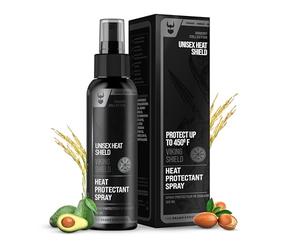 The Beard Struggle - Viking Shield Beard & Hair Heat Protectant Spray - Beard Spray for Men, Ease on Styling Beard Hair - Prevents Damage & Breakage for Hair & Beard
