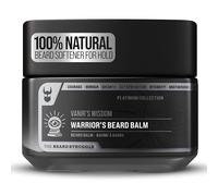 The Beard Struggle Warrior’s Beard Balm - Platinum Collection, Vanir's Wisdom - Non-Greasy Low-Hold Formula, Luxurious Cologne-Grade Fragrances 100% Natural and Plant-Based Ingredients - 50g