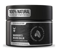The Beard Struggle Warrior’s Beard Balm - Silver Collection, Alfheim's Forests - Non-Greasy Low-Hold Formula, Luxurious Cologne-Grade Fragrances 100% Natural and Plant-Based Ingredients - 50g