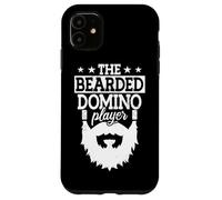 The Bearded Domino Player Dominoes Board Game Domino Case for iPhone 11