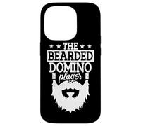 The Bearded Domino Player Dominoes Board Game Domino Case for iPhone 14 Pro