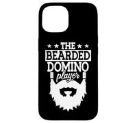 The Bearded Domino Player Dominoes Board Game Domino Case for iPhone 15
