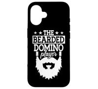 The Bearded Domino Player Dominoes Board Game Domino Case for iPhone 16