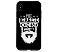 The Bearded Domino Player Dominoes Board Game Domino Case for iPhone XS Max
