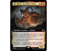 The Beast, Deathless Prince (Extended Art) (Surge foil) | Universes Beyond: Doctor Who