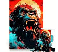 THE BEAST Jigsaw Puzzles 1000 Pieces for Adults Think Smart Toy Indoor Play Accurate Cut Lovely Gift (50x75cm)