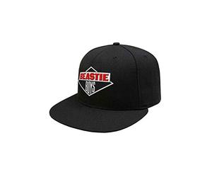 The Beastie Boys Baseball Cap Diamond Band Logo Official Black Strapback Bir boyut