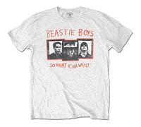 The Beastie Boys So What Cha Want Official Tee T-Shirt Mens Unisex (X-Large) White