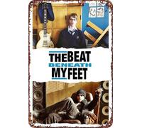 The Beat Beneath My Feet Movie Poster Retro Funny Metal Tin Sign, Outdoor Home Wall Decoration 8x12inch