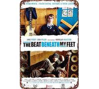 The Beat Beneath My Feet Movie Poster Retro Funny Metal Tin Sign, Outdoor Home Wall Decoration 8x12inch