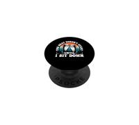 The Beat Doesn't Start Until I Sit Down Conga Congas Player PopSockets Adhesive PopGrip