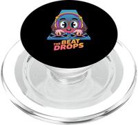 The Beat Drops Dj Mixer Music Fun PopSockets PopGrip for MagSafe
