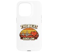 The Beat Goes On - Heart Attack Survivor - Cardiac Recovery Case for iPhone 15 Pro