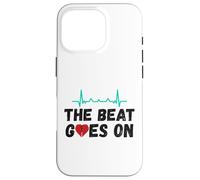 The Beat Goes On Heart Survivor Heart Patient Case for iPhone 16 Pro