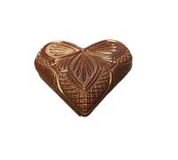 The Beating Heart of Yorkshire - Luxury Chocolate Heart with 12 Artisan Truffles - Handmade Gift by Youlden’s of Yorkshire (Milk Chocolate)
