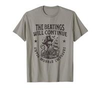 The Beatings Will Continue Until Morale Improves Funny Boss T-Shirt