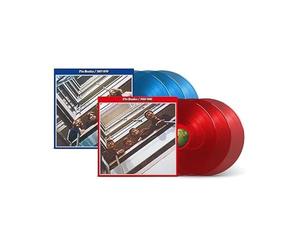 The Beatles 1962-1966 & 1967-1970, Exclusive Limitierte Rote und Blau 6 Set 2023, inkl. Single Now & Then6