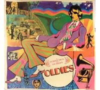 The Beatles - A COLLECTION OF BEATLES OLDIES LP UK PARLOPHONE 0 16 TRACK REISSUE BLACK/SILVER LABEL DESIGN STEREO PRESSING MATRIX 1G/1G (PCS7016)