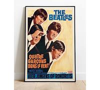 The Beatles A Hard Day's Night (Belgian) Movie Film Promo Poster : Huge 36"x24" Print Similar (Slightly Larger) to A1 Size BRING YOUR WALLS TO LIFE !!