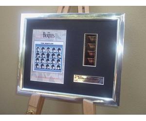 THE BEATLES A HARD DAYS NIGHT STUNNING 35MM FILM CELL