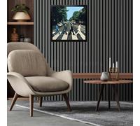 The Beatles Abbey Road Album cover, poster, wall art. Print or Fully Framed Available. Actual size of original Vinyl Covers. (Framed)