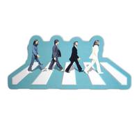 The Beatles Abbey Road Crossing Embossed Fridge Magnet One Size