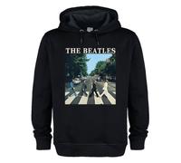 The Beatles Abbey Road Amplified Vintage Black Medium Unisex Hoodie