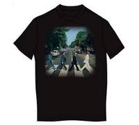 The Beatles Abbey Road Short Sleeve T-Shirt - Black - L