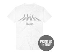 The Beatles Abbey Road Silhouette T-Shirt white S