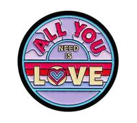 The Beatles All You Need Is Love Pin Badge One Size