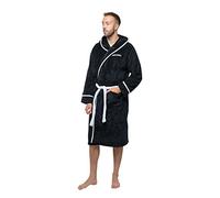 The Beatles Bathrobe Abbey Road Band Logo Official Black Unisex Medium