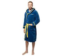 The Beatles Bathrobe Yellow Submarine Logo Official Mens Navy Blue Unisex S