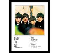 The Beatles Beatles For Sale Framed Print in White The Beatles White
