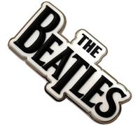 The Beatles Black Drop T Logo Fridge Magnet One Size