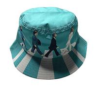 The Beatles Bucket Hat Abbey Road Crossing Official Unisex Blue Size Small/Medium