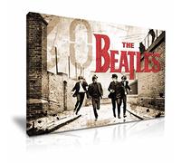 The Beatles Canvas Wall Art Picture Print - Gift For Beatles Fans Modern Family Home Office Hotel School Shop Decoration (XL: 91cm X 61cm)