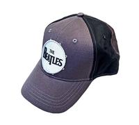 The Beatles Classic Drum Strapback Baseball Cap in Grey The Beatles Grey One Size